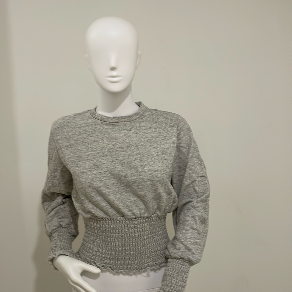Long sleeve top Gray